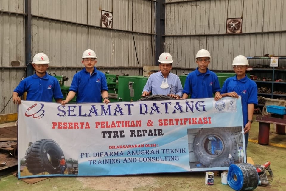 Training Repair Tyre